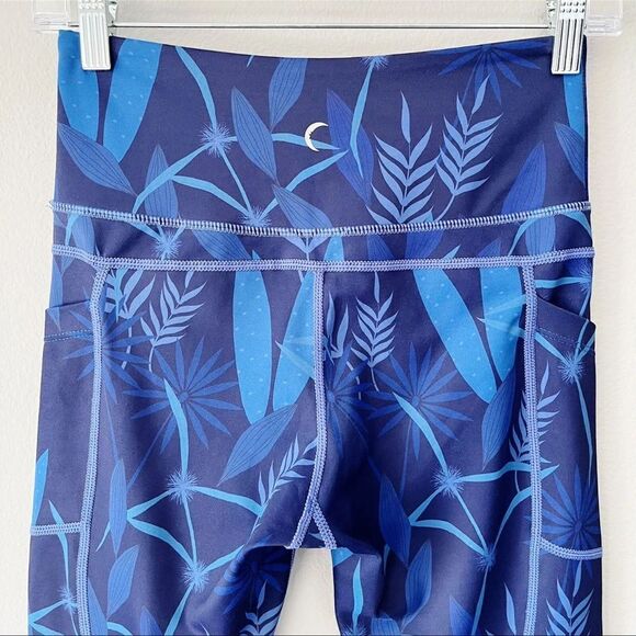 Zyia Active Azul Paradise Pocket Light n Tight Hi-Rise Capri Leggings 20” 14/16 - Picture 6 of 10